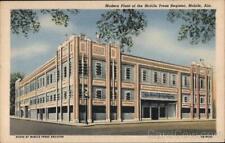 Modern plant of the Mobile Press Register,Mobile,Ala.,AL Alabama Linen Postcard picture