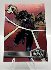 2020 Upper Deck Marvel X-Men Metal Precious Metal Gems PMG Red /100 Gambit picture