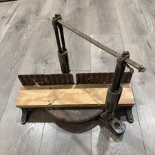 Vintage Stanley 246 Miter Box Wood Working Tools Rare picture