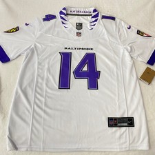 New Kyle Hamilton #14 White Stitched Jersey – Men's picture