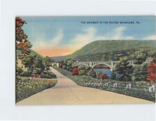 Postcard The Gateway to Pocono Mountains Pennsylvania USA picture