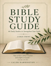Bible Study Guides 66 Pages Large Print: Overviews, Backgrounds, Key People picture