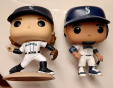Lot of 2 Funko Pop Loose figure Logan Gilbert 36 Seattle Mariners Nelson Cruz 19 picture