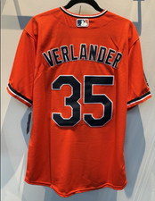Detroit Tigers #35 Verlander Orange Cool Base Stitched Jersey Size S-2XL NWT picture