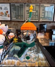 2026 Starbucks x Peanuts Snoopy Glass Cup Brand New 100% Authentic picture