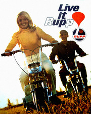 Vintage Rupp Mini Bike Poster Print 8x10 Live It Rupp Retro Ad Art picture