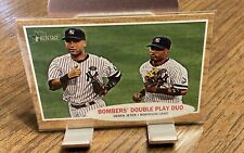 2011 Topps Heritage #37 Derek Jeter/Robinson Cano - Yankees picture