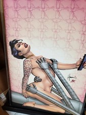 EROTECH #1 HOWARD CHAYKIN UNDRESSED VIRGIN COVER-LIMITED 600 FOC BOOKS SHP COMIC picture