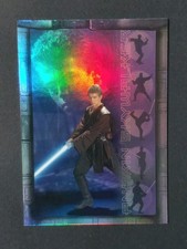 2002 Topps Star Wars Anakin Skywalker Attack of the Clones Prismatic Foil picture