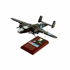 USAAF B-25 Doolittle Raid Signed By Richard Cole Desk Model 1/41 AK Airplane COA picture