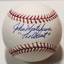 John Montefusco The Count 1975 NL ROY Signed AUTOGRAPH OMLB Baseball JSA COA picture