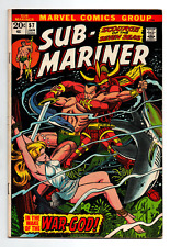 Sub-Mariner #57 - Namor - 1st appearance Venus - bondage cover - 1973 - VG picture
