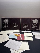 The Lion Holbrook High School Yearbook 1957-1958 Lowell North Carolina NC VTG picture