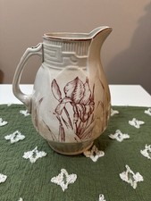 Antique Ironstone Union Pitcher picture