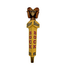 Shiner Bock Beer Tap Handle Figural Ram's Head Large picture