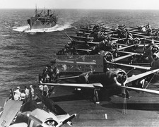 USS ENTERPRISE CV-6 AIRCRAFT CARRIER DURING WWII 1942 8X10 PHOTO picture