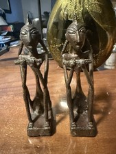 Miniature African Dogon Bronze Figures picture