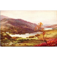 Loch Achray & Lich Vennachar From Ben Avenue Vintage Postcard SP17-8 picture