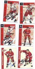 Bruce MacGregor Signed Hockey Card Detroit 1966 picture