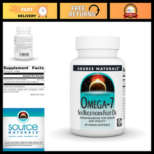 Source Naturals, Omega-7-60 Vegan Softgels picture