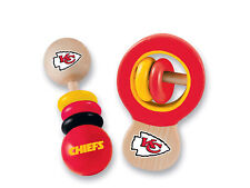 BabyFanatic - Kansas City Chiefs - Officially Licensed NFL Baby Rattle Set picture
