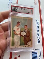 Ted Williams Antique PSA 5 Baseball Collector Card Antique 1959 Fleer Red Sox MA picture