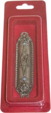 STAR OF DAVID Pewter Mezuzah Mezuza Case 2.7