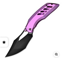 Artisan Cutlery DARK WING Milled Titanium Handle Ceramic Bearing NEW UNOPENED picture