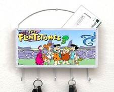 The Flintstones mailbox, mail organizer, key holder, wall mount picture