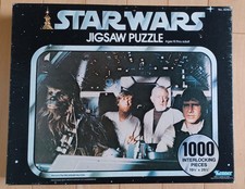Vintage 1977 STAR WARS Millenium Falcon Jigsaw Puzzle nos SEALED UNOPENED 1000 picture