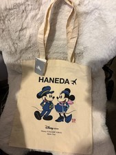 Disney Flagship Tokyo Japan Limited - Haneda Airport Tote Bag / New with Tag picture