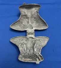 Antique E & Co Pewter Ice Cream Chocolate Mold #655 Eagle - Eppelsheimer NY picture