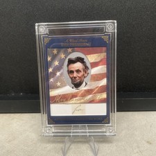 POTUS 2025 A Word From the President Abraham Lincoln Authentic Handwritten Word picture