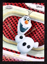 2025 Topps Chrome Disney Olaf /28 Mickey Mouse Red Black Refractor #113 UL2 picture