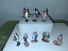 Hawthorne Village People Figurine Lot x11 picture