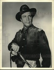 1960 Press Photo Dick Powell stars in Dick Powell's Zane Grey Theatre