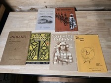 Lot Of 6 Native American Tribes Historical Booklets picture
