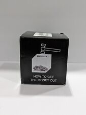 Clear Acrylic Money Bank Piggy Bank for Adults, Must Break to Open, picture