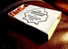 The Harborview Restaurant, Cannon Square, Stonington, CT, Full Matchbook picture