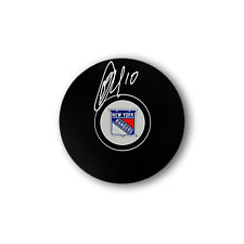 Artemi Panarin Autographed New York Rangers Hockey Puck picture