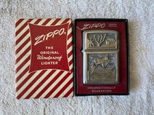 Vintage zippo lighter custom make PAT 2517191 RARE picture