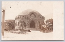 RPPC Bethany Temple Sierra Madre CA Dome Vintage Postcard Error - St Rita Church picture
