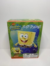 Vintage 2003 Nickelodeon SpongeBob SquarePants Flip Phone Collectible picture