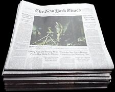 The New York Times Newspaper LOT/8 March 12 13 14 16 17 18 19 20 - 2024 picture
