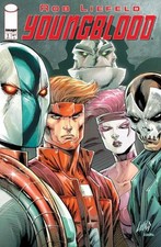 Youngblood #1 (2025) Cover A Rob Liefeld Polybagged & Collectible Card picture