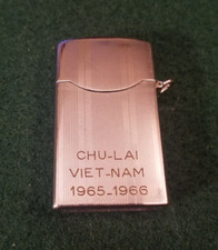 Zenith Vietnam Windproof Lighter- CHU-LAI VIET-NAM. 1965-1966-USED picture