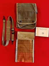 WWII Map Dispatch Case M1938 & Message Book (