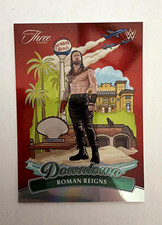 2024 Panini Three Count WWE Downtown Insert Roman Reigns Card No. 12 picture
