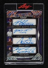 2025 Leaf Metal Sports cast 8 AUTOS encased cast of SANDLOT ON CARD 2/2 picture