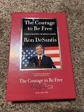 GOV. RON DESANTIS AUTOGRAPHED THE COURAGE TO BE FREE BOOK 3482 picture